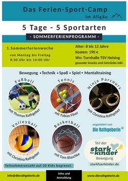 5 Tage - 5 Sportarten