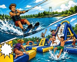 Wasserski und Wasserpark BLUEBAY