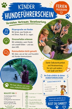 Hundef&uuml;hrerschein f&uuml;r Kinder