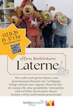 offene Bastelr&auml;ume- Laterne