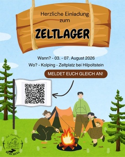 Zeltlager des kath. Pfarrverbands Berching