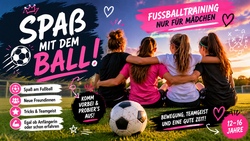 Fu&szlig;balltraining f&uuml;r M&auml;dchen