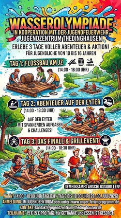 Wasserolympiade- Abenteuer und Aktion auf dem Wasser