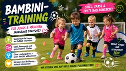 Bambini-Fu&szlig;ball-Training 