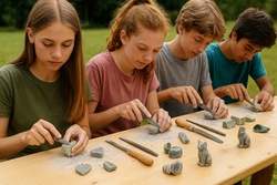 Schmuck & Figuren aus Speckstein herstellen