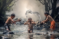 Stadtwaldkids am Samstag  &bdquo;Wasserspiele & Co.&ldquo;