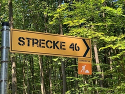Mountainbiketour entlang der "Vergessenen Autobahn" Strecke 46