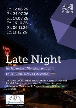 Late Night im Jugendtreff Weststadt