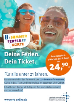 U21-Sommerferien-Fahrkarte