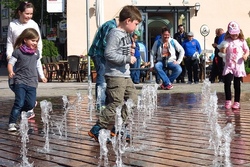 Abenteuerparcours mit Wasser - Gruppe 2