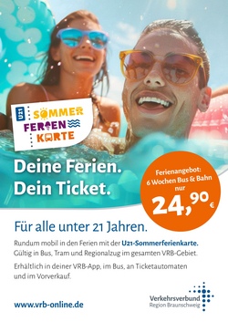 Sommer-Ferien-Karte
