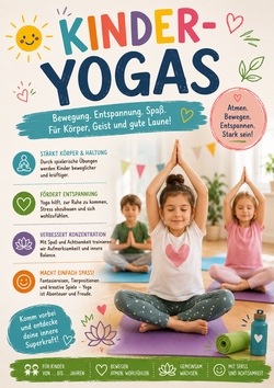 Tierisch entspannt &ndash; Yoga-Abenteuer f&uuml;r Kinder
