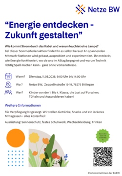 "Energie entdecken - Zukunft gestalten"