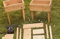 Pflanzk&auml;stchen aus Holz bauen