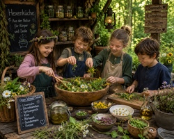 Hexenk&uuml;che - Zauberhaftes aus Pflanzen und Kr&auml;utern