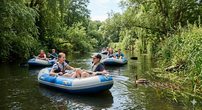 Schlauchboot-Tour auf dem Flu&szlig;