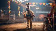 Pony Zirkus bei der Smoky Valley Ranch