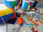 Klebefolienworkshop An die Schere, kleben, los !