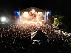 Hinter den Kulissen eines Rockfestivals