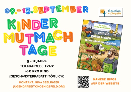 KinderMutmachTage- Der kleine B&uuml;cherwurm Fridolin 