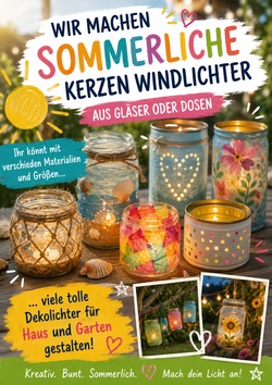 Sommerliche Windlichter