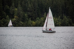 Schnuppersegeltraining  an der Brucher Talsperre