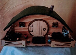 Meine Hobbit H&ouml;hle aus Holz