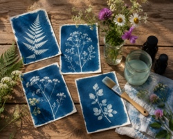 Malen mit Licht - Das blaue Wunder