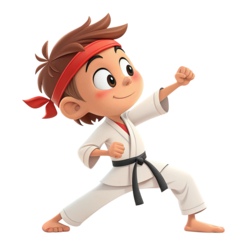 Karatekids in Leimen