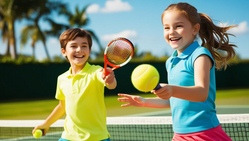Kindertennis / Ball-Olympiade