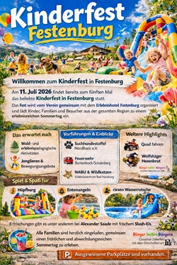 Kinderfest in Festenburg