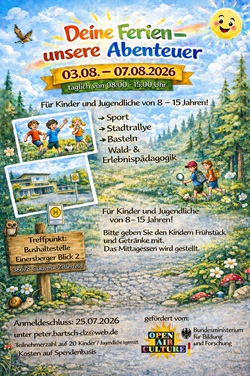 Deine Ferien - unsere Abenteuer