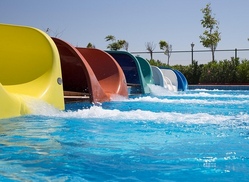 Wasserrutsche