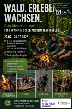  Wald erleben. Wachsen. Dein Abenteuer wartet! 
