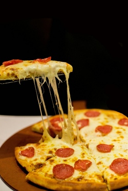 Pizza backen 