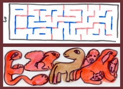 Das K&auml;sk&auml;stchen-Labyrinth und seine heimlichen Bewohner