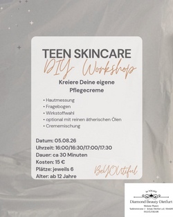 Teen Skincare DIY Workshop