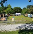 Sommer auf dem Volksfestplatz