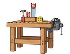 Be creative: Holz-Werkstatt