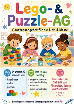 Lego-AG Klassen 1-4, Grundschule, donnerstags