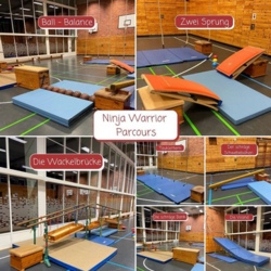 Mission Ninja: Baue deinen Parkour und bezwinge ihn!