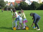 Das Team Mobiku ist am Ankerplatz