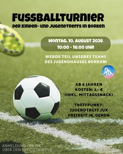 Fu&szlig;ballturnier der Jugendtreffs - Team Jugendhaus Borken