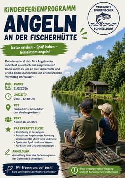 Angeln an der Fischerh&uuml;tte 