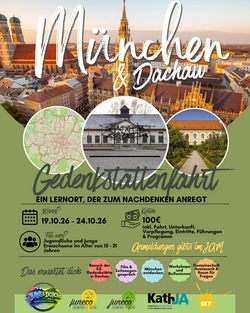 Gedenkst&auml;ttenfahrt nach M&uuml;nchen & Dachau