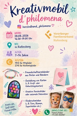 Kreativmobil d&lsquo;philomena