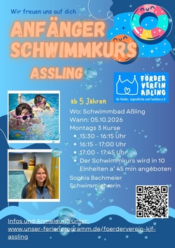 Schwimmkurs A&szlig;ling 17:00 Uhr