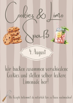 (Kopie) Cookies & Limo Spa&szlig;! 