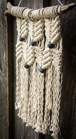 Makrameekurs - kleiner Wandbehang