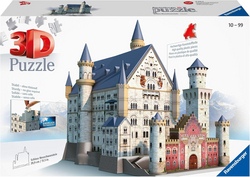 Auf die 3D Puzzle - fertig - los / wir bauen das Schloss Neuschwanstein 